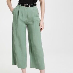 Rag & Bone Green Ivy Culottes